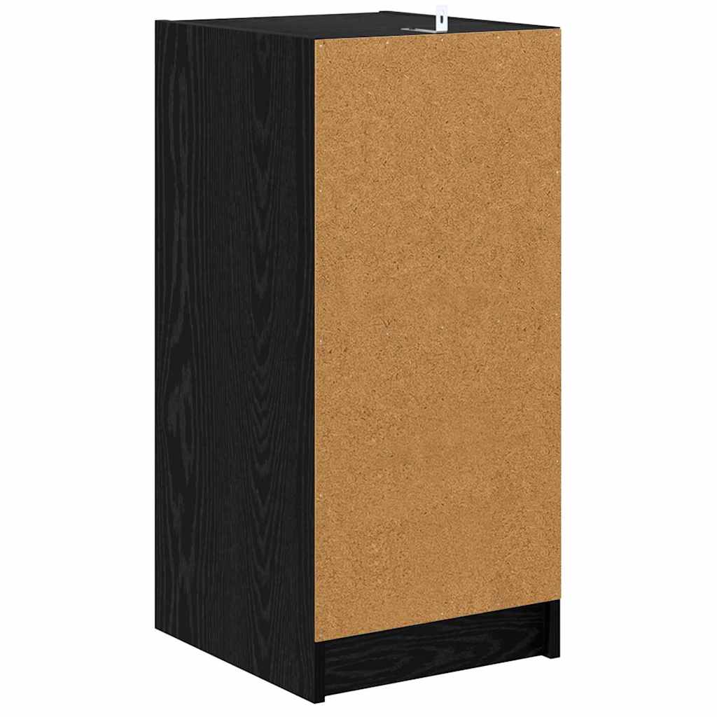 Serviesskap Svart eik 35 x 37 x 76 cm Konstruert tre
