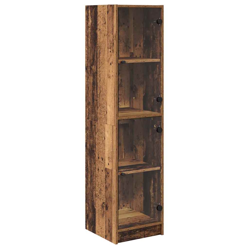 Høyskap Gamle tre 35 x 37 x 142 cm Konstruert tre