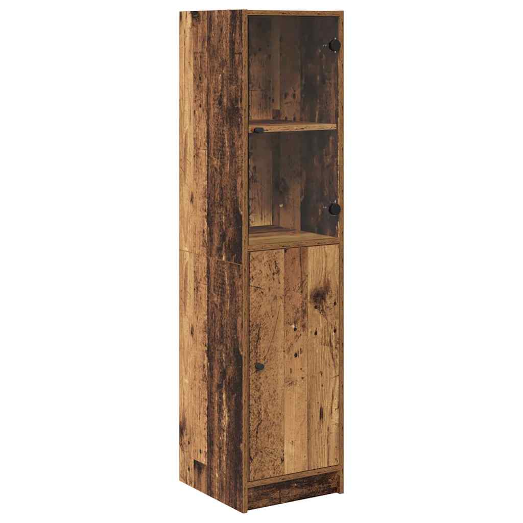 Høyskap Gamle tre 35 x 37 x 142 cm Konstruert tre