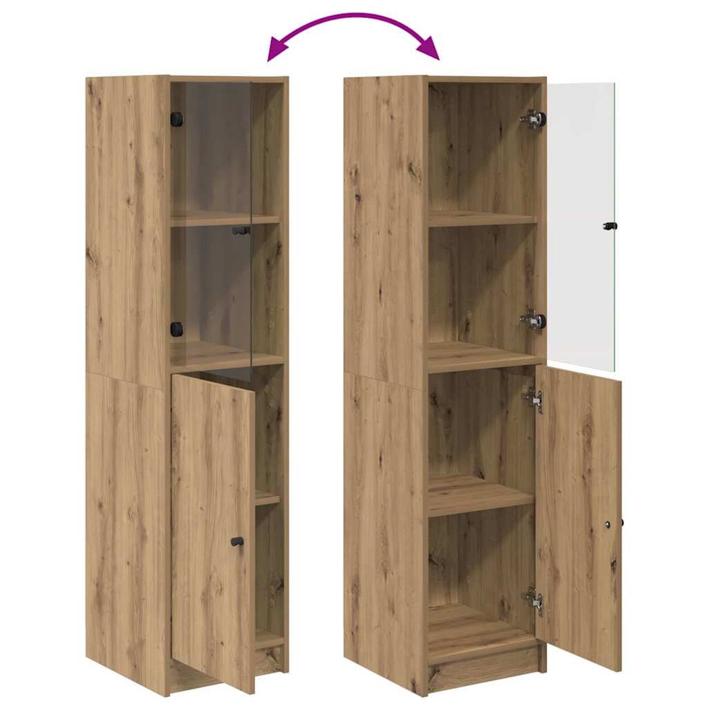 Høyskap Artisan Eik 35 x 37 x 142 cm Konstruert tre