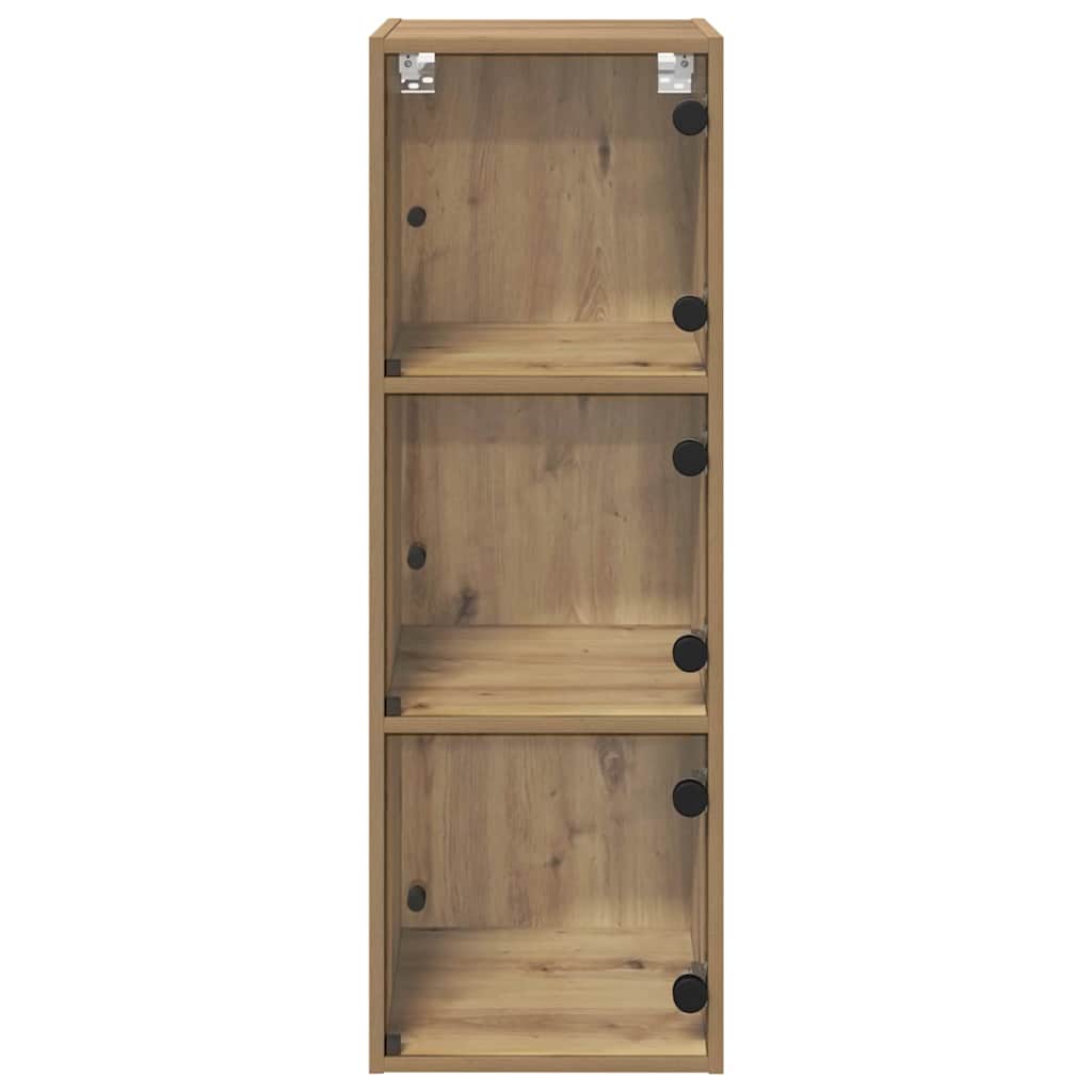 Veggskap 35 x 37 x 102 cm Konstruert tre Artisan Eik