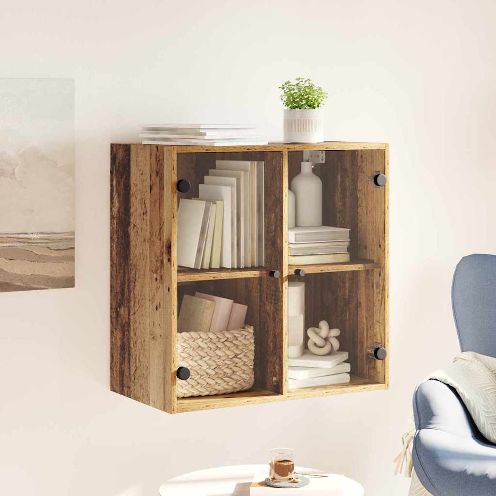 Veggskap Veggmontert Gamle tre 68 x 37 x 68,5 cm Konstruert tre