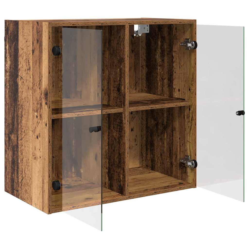 Veggskap Veggmontert Gamle tre 68 x 37 x 68,5 cm Konstruert tre
