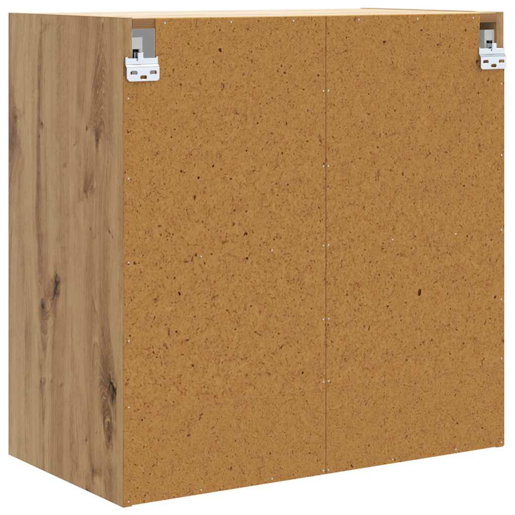 Veggskap 68 x 37 x 68,5 cm Konstruert tre Artisan Eik