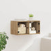 Veggskap Veggmontert Artisan Eik 68 x 37 x 35 cm Konstruert tre