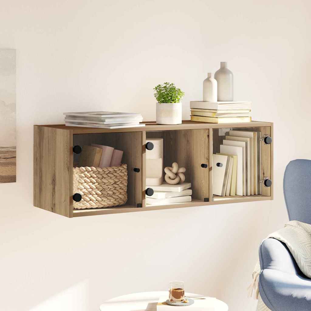 Veggskap Artisan Eik 102 x 37 x 35 cm Konstruert tre
