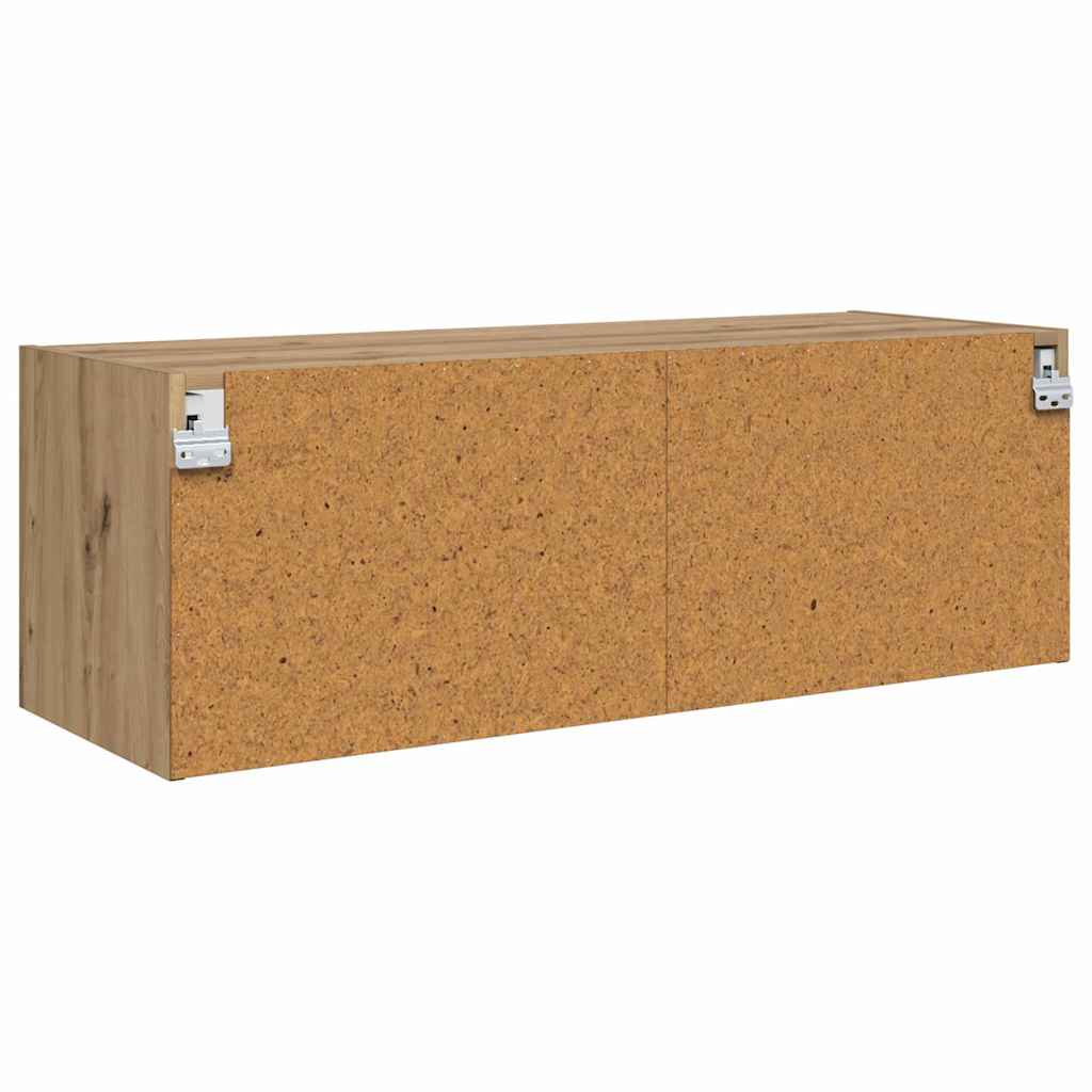 Veggskap Artisan Eik 102 x 37 x 35 cm Konstruert tre