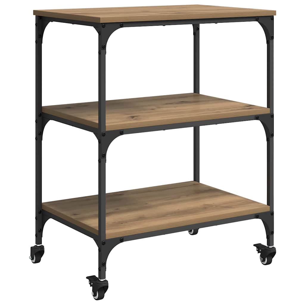 Kjøkkenvogn Artisan Eik 60 x 41 x 76 cm Konstruert tre