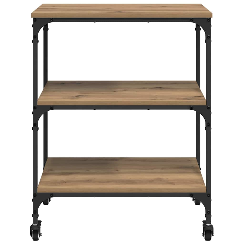 Kjøkkenvogn Artisan Eik 60 x 41 x 76 cm Konstruert tre