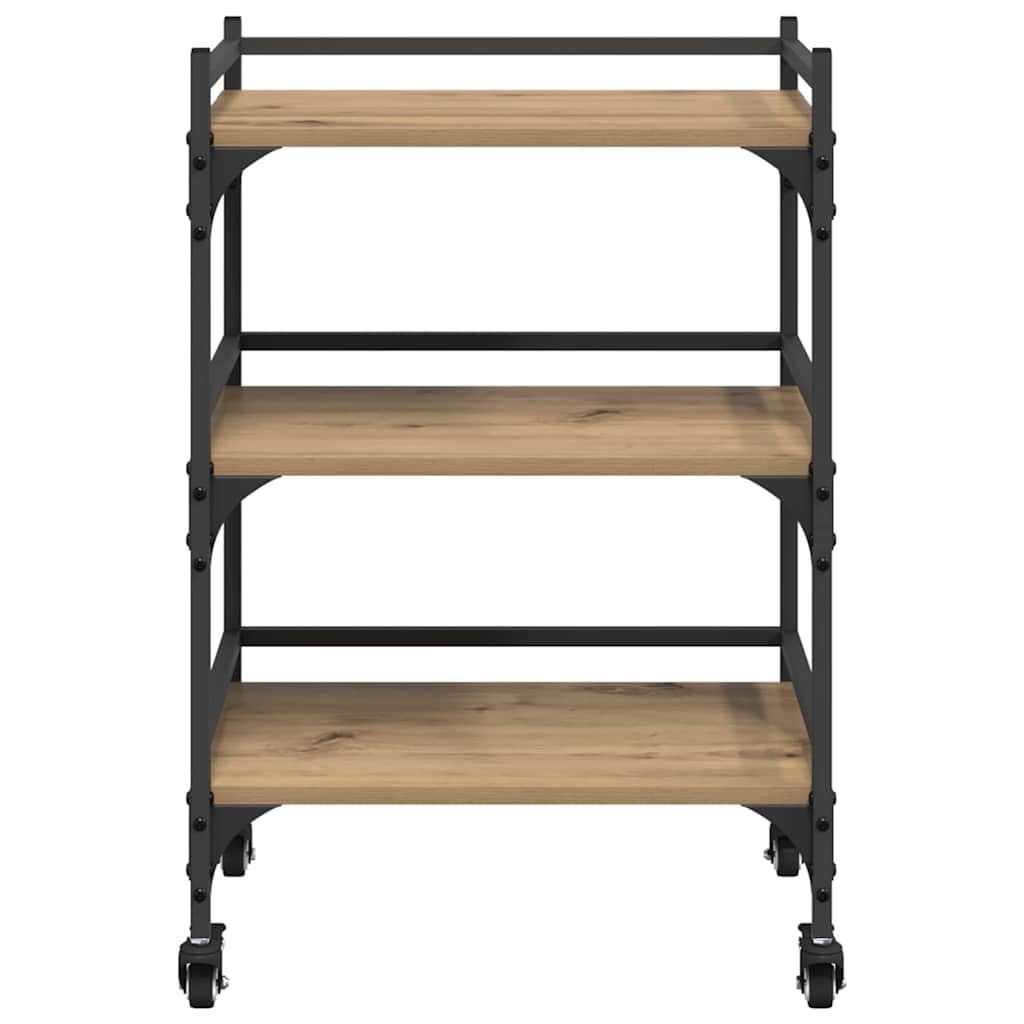Kjøkkenvogn Artisan Eik 50 x 35 x 75.5 cm Konstruert tre