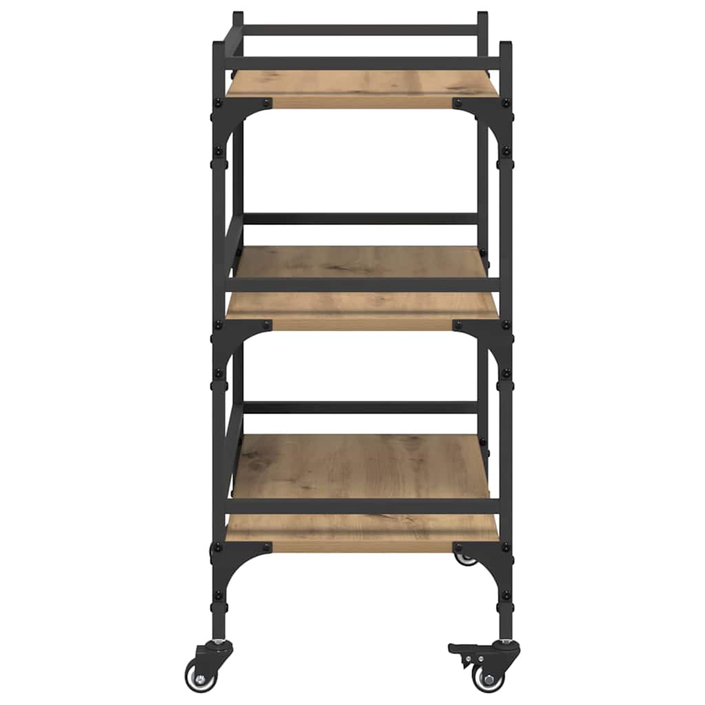 Kjøkkenvogn Artisan Eik 50 x 35 x 75.5 cm Konstruert tre