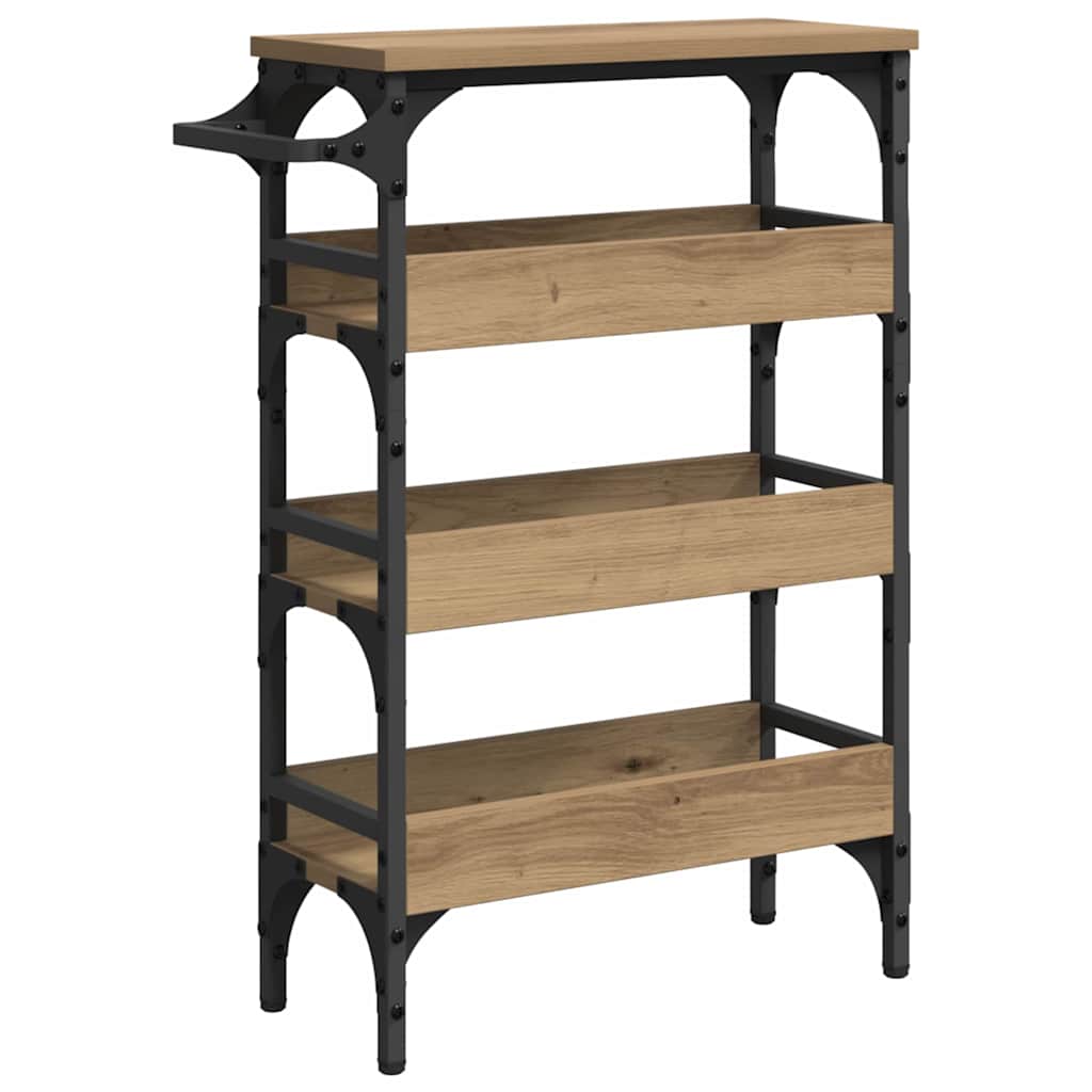 Kjøkkenvogn Artisan Eik 53 x 20 x 76 cm Konstruert tre