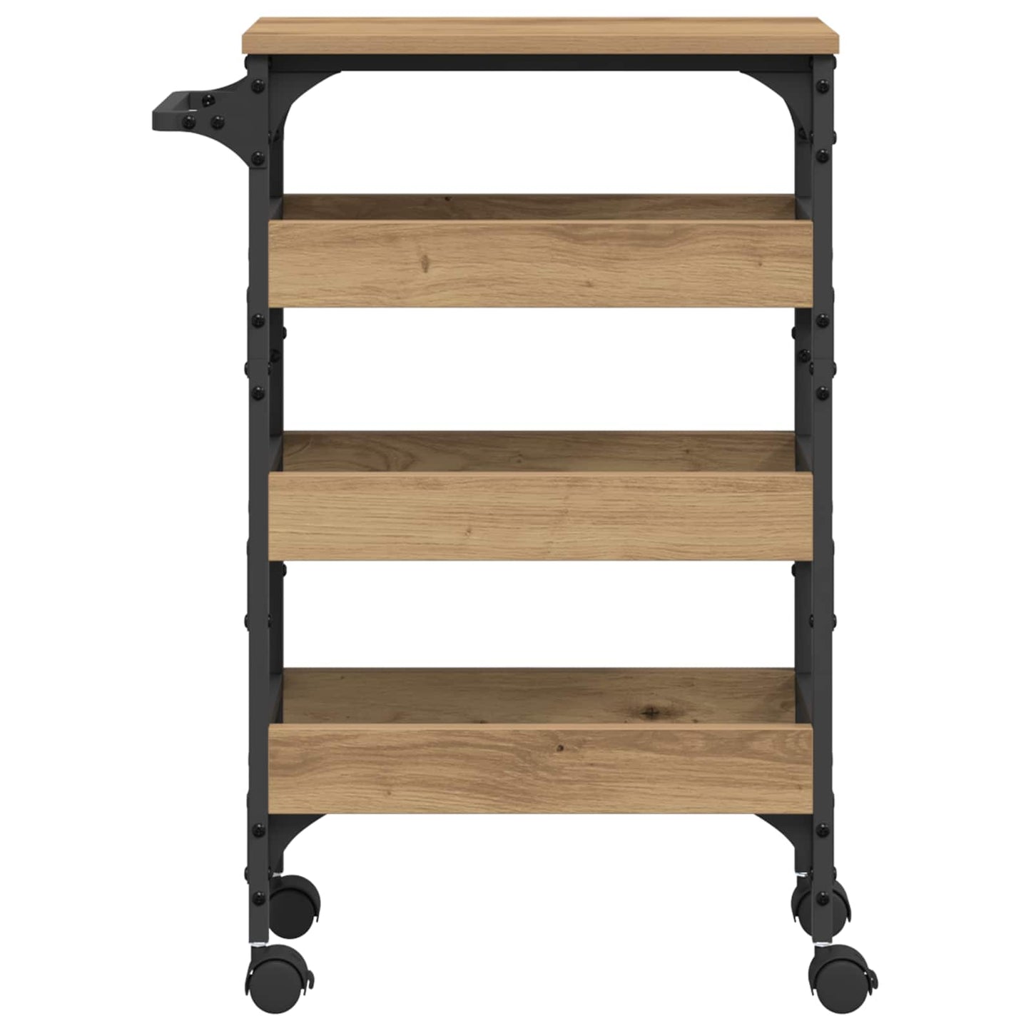 Kjøkkenvogn Artisan Eik 53 x 20 x 76 cm Konstruert tre