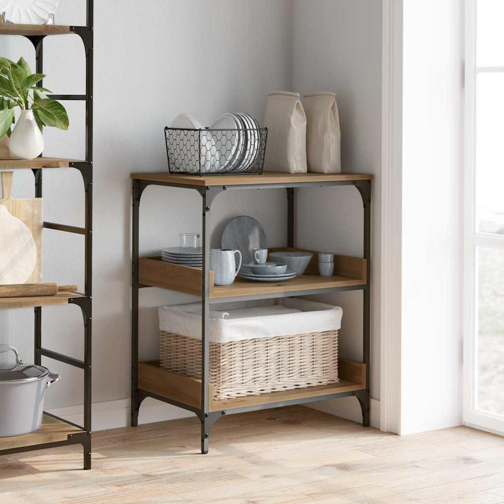 Kjøkkenvogn Artisan Eik 60 x 41 x 80.5 cm Konstruert tre