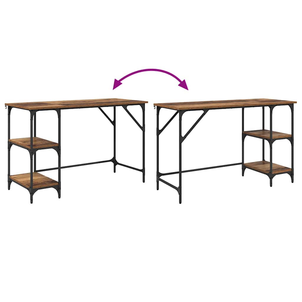 Skrivebord Gamle tre 120 x 50 x 75 cm Konstruert tre