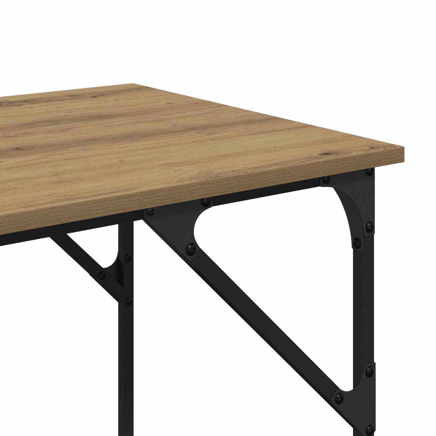 Skrivebord Artisan Eik 120 x 50 x 75 cm Konstruert tre