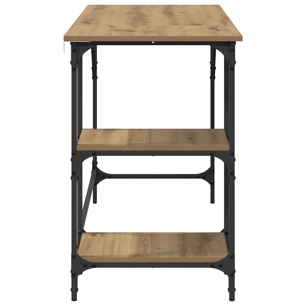 Skrivebord Artisan Eik 120 x 50 x 75 cm Konstruert tre