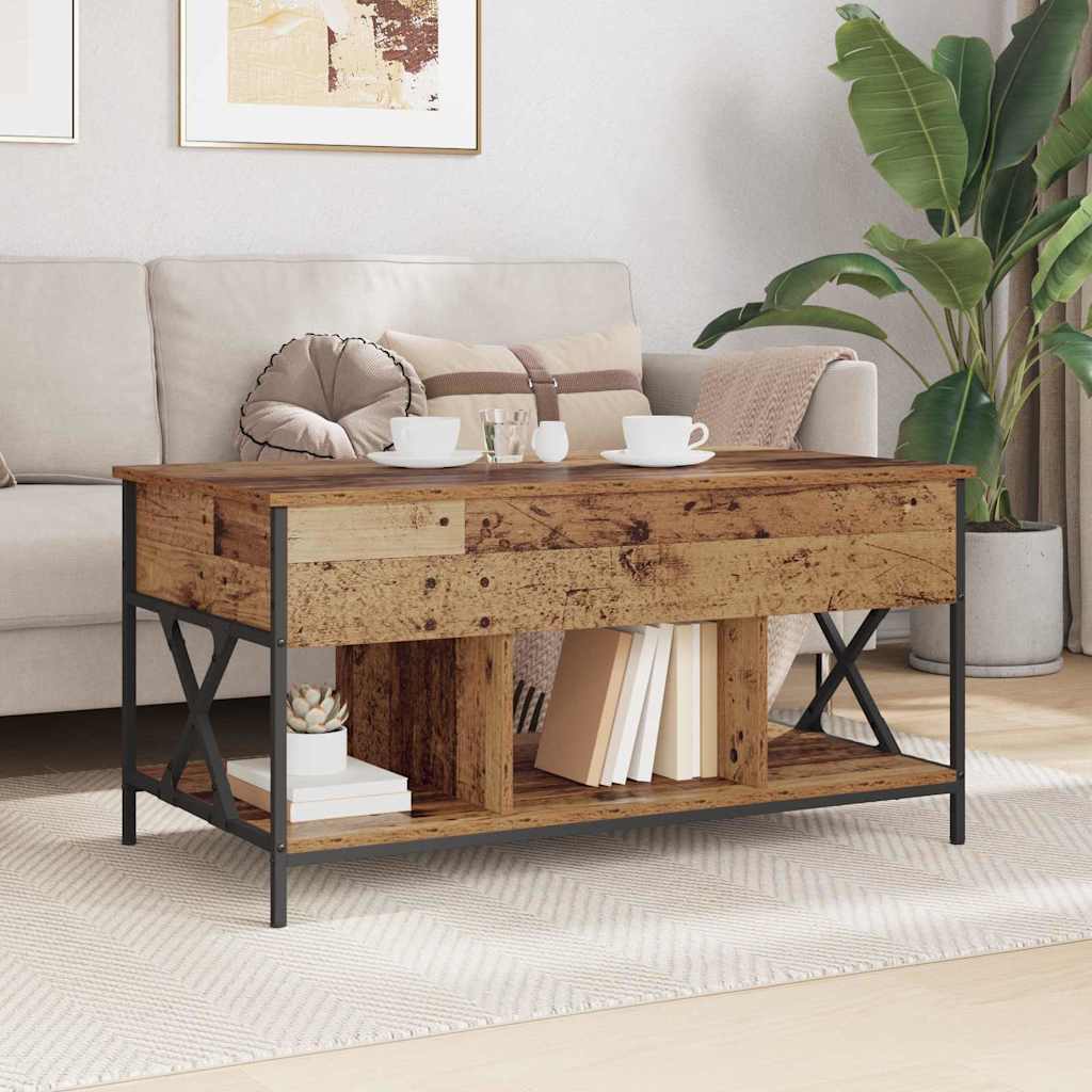 Kaffebord Gamle tre 100 x 55 x 48,5 cm Konstruert tre