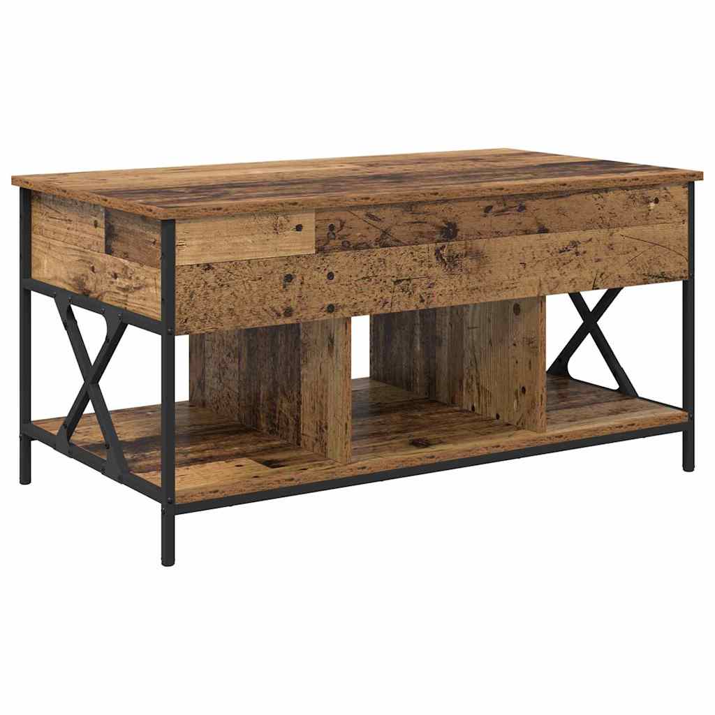 Kaffebord Gamle tre 100 x 55 x 48,5 cm Konstruert tre