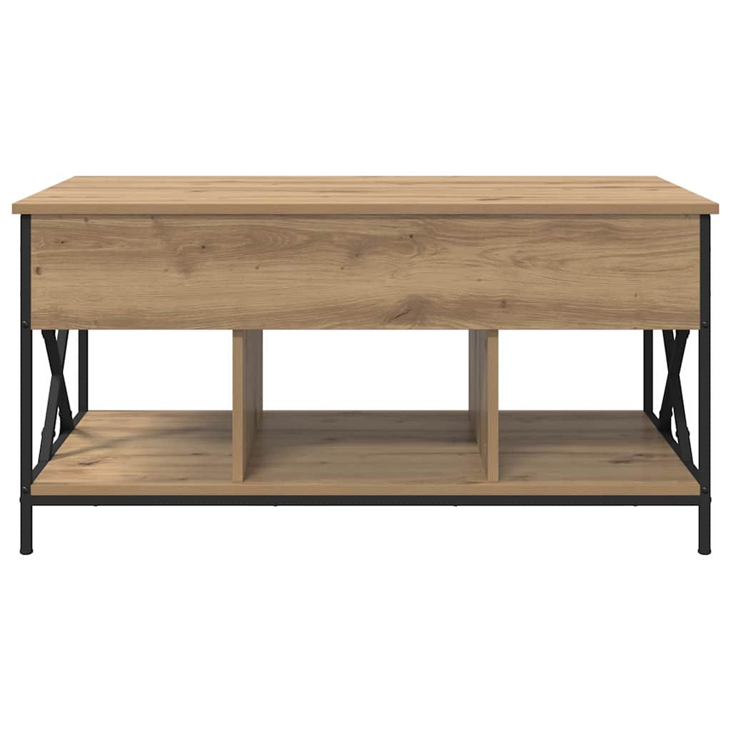 Kaffebord Artisan Eik 100 x 55 x 48,5 cm Konstruert tre