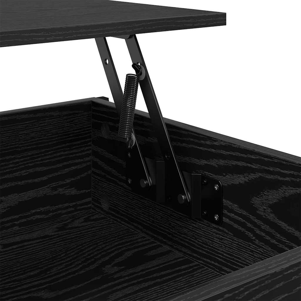 Kaffebord Svart Eik 100 x 55 x 48,5 cm Konstruert tre