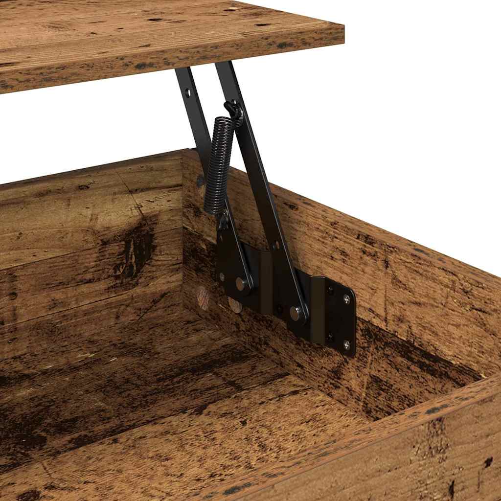 Kaffebord Gamle tre 70x50x50cm Konstruert tre