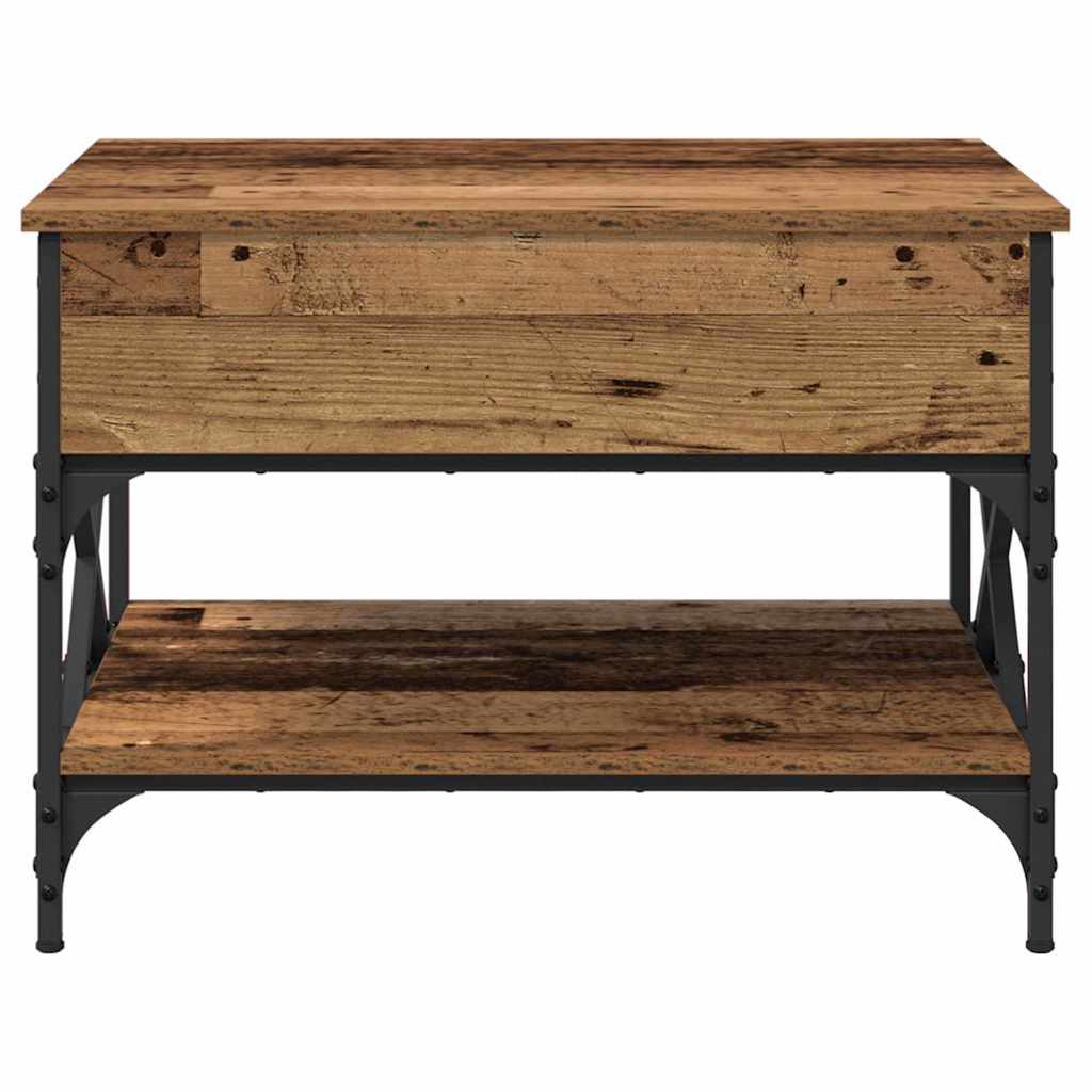 Kaffebord Gamle tre 70x50x50cm Konstruert tre