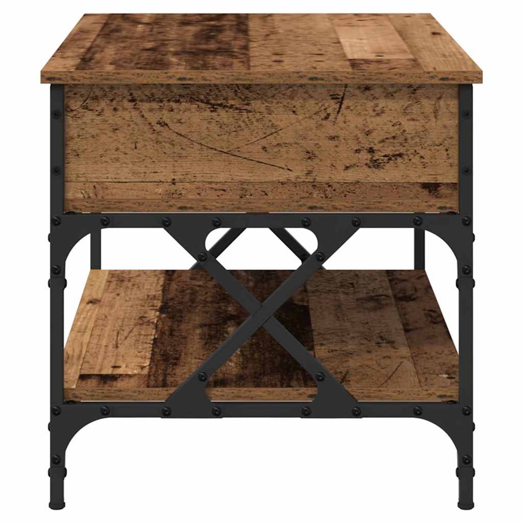 Kaffebord Gamle tre 70x50x50cm Konstruert tre