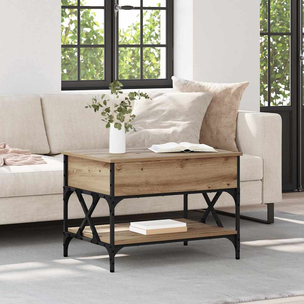 Kaffebord Artisan Eik 70x50x50cm Konstruert tre