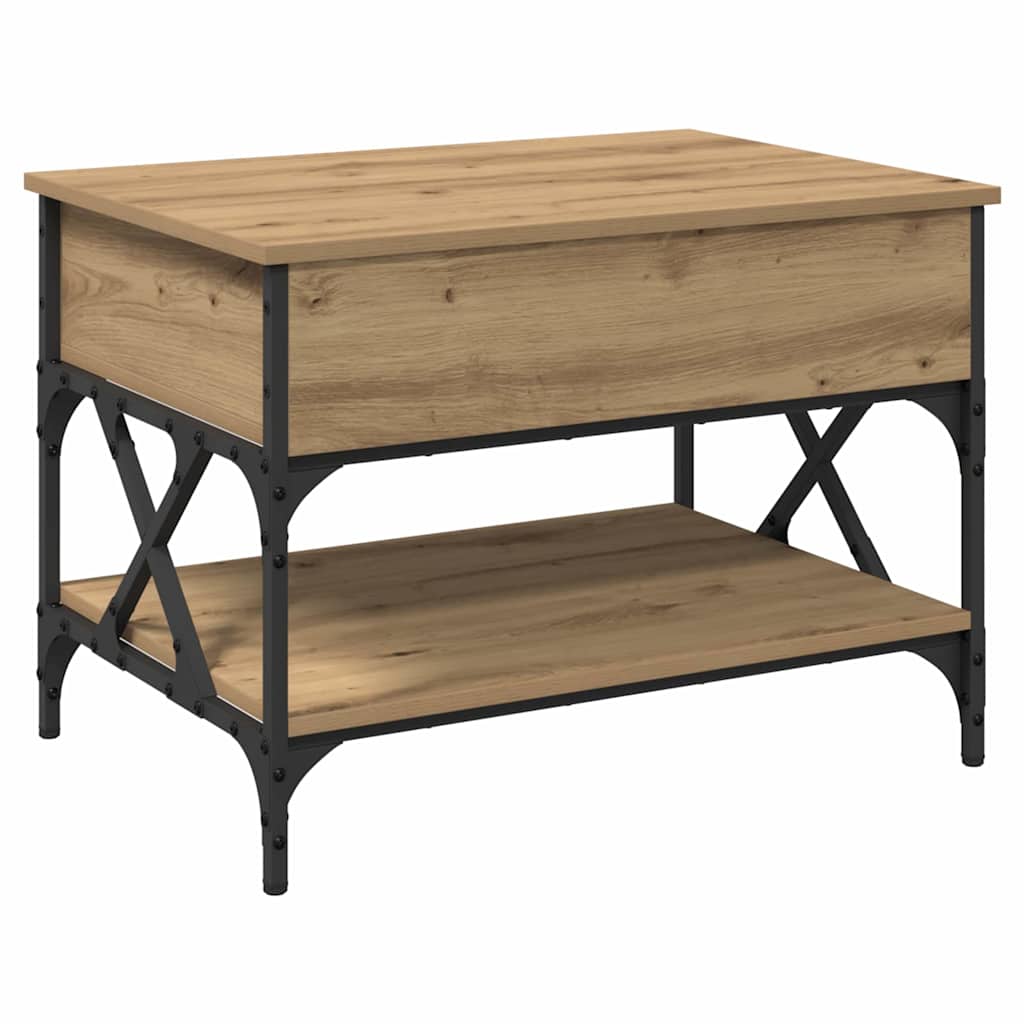 Kaffebord Artisan Eik 70x50x50cm Konstruert tre