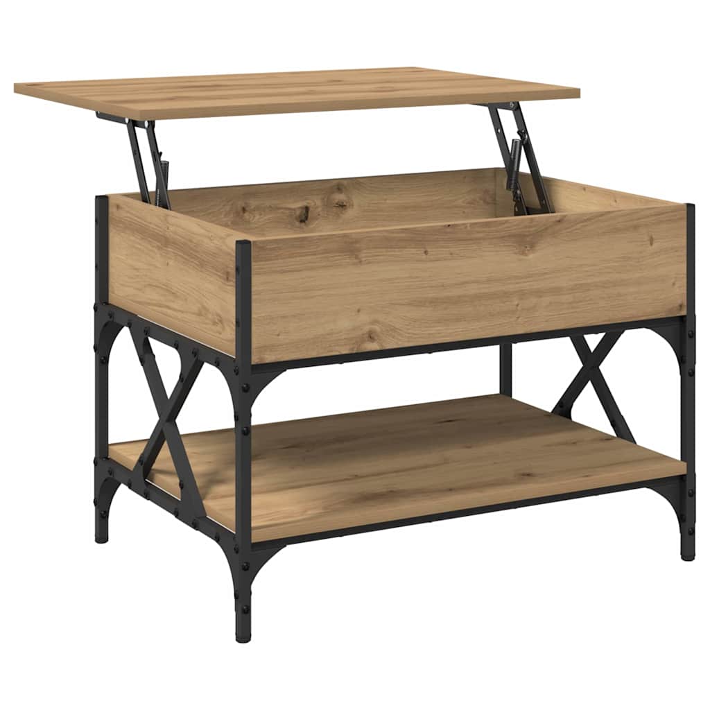 Kaffebord Artisan Eik 70x50x50cm Konstruert tre