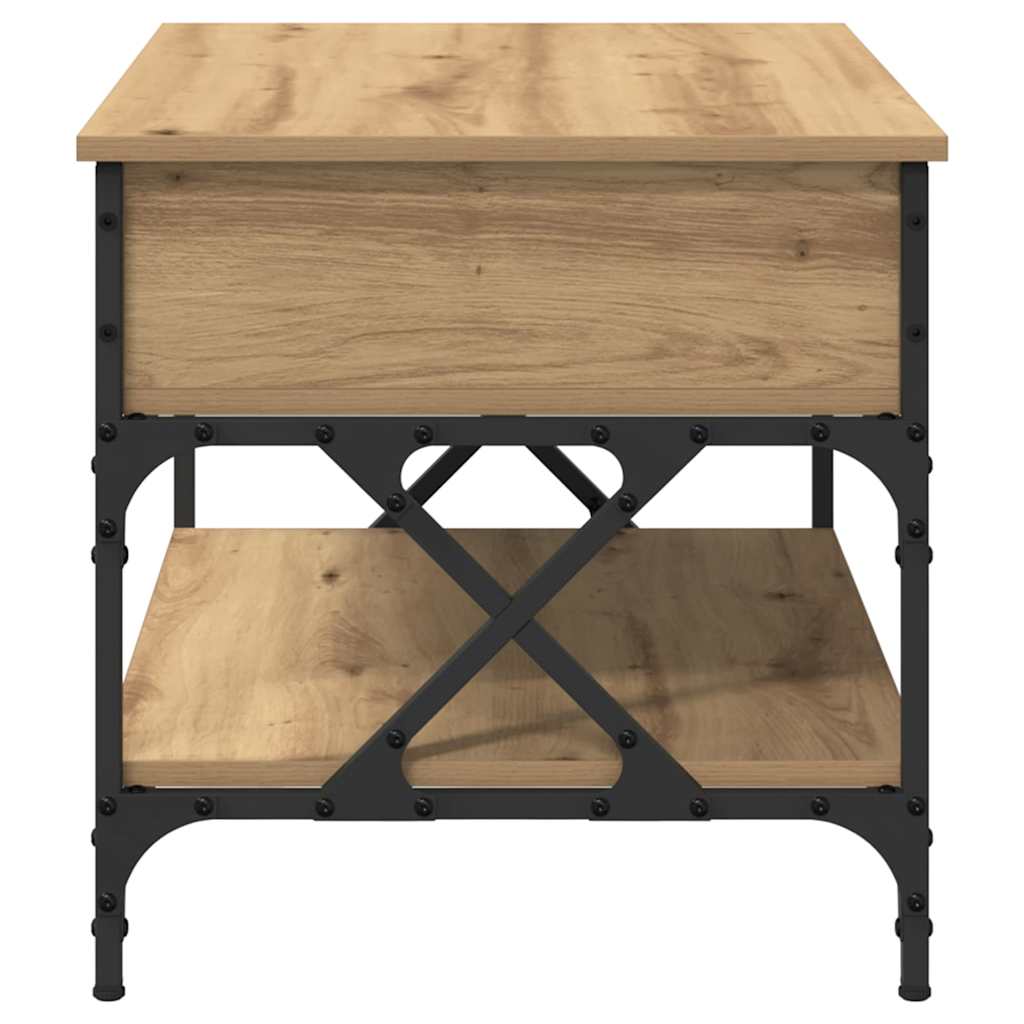 Kaffebord Artisan Eik 70x50x50cm Konstruert tre