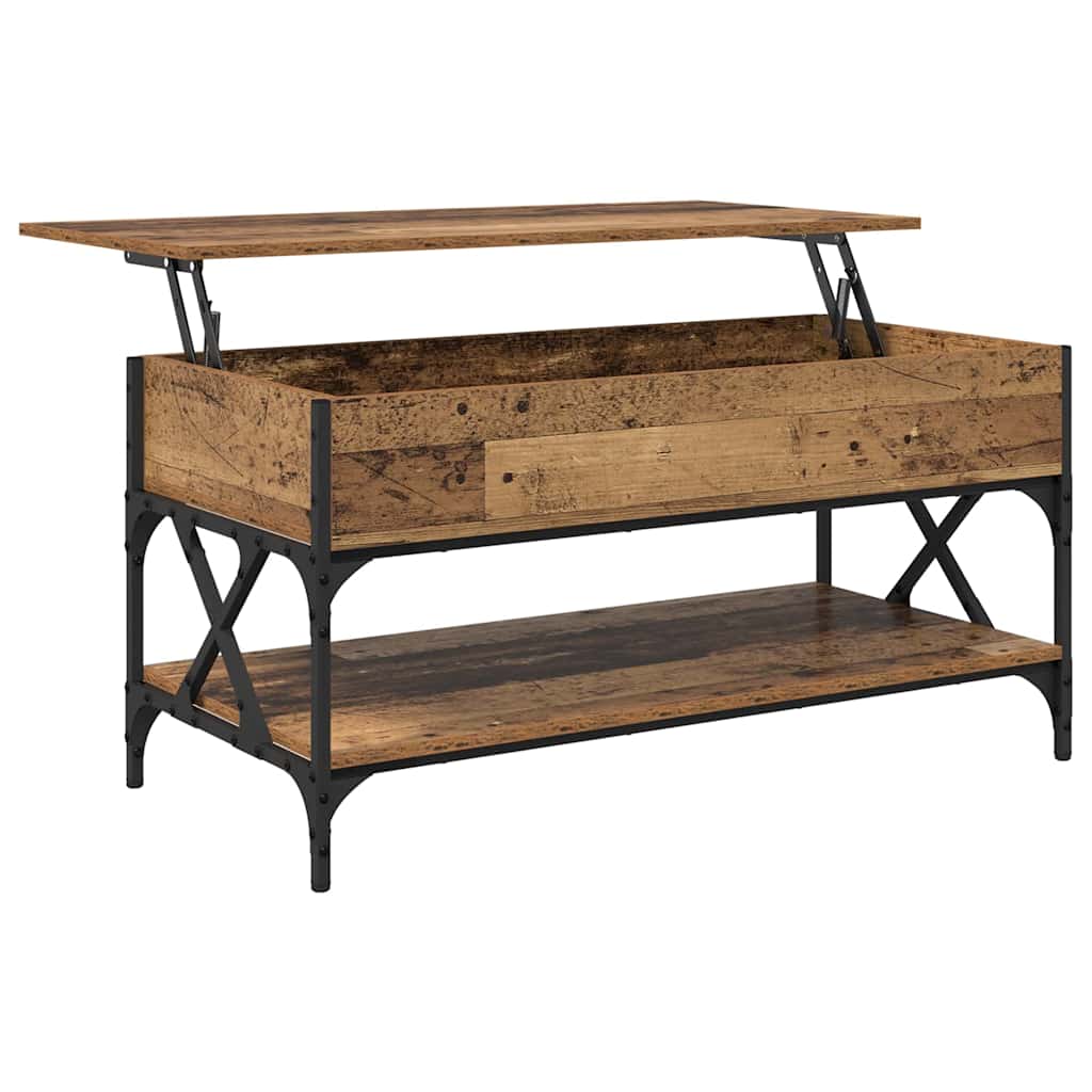 Kaffebord Gamle tre 100 x 50 x 50 cm Konstruert tre