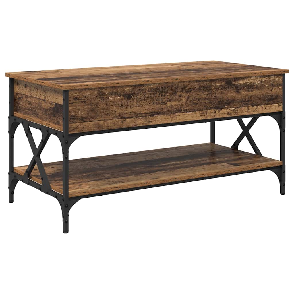 Kaffebord Gamle tre 100 x 50 x 50 cm Konstruert tre