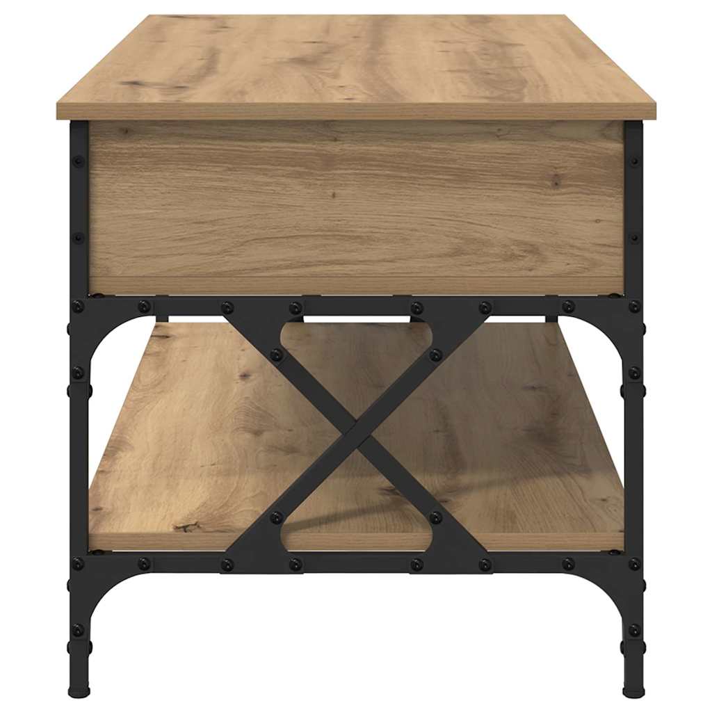 Kaffebord Artisan Eik 100 x 50 x 50 cm Konstruert tre