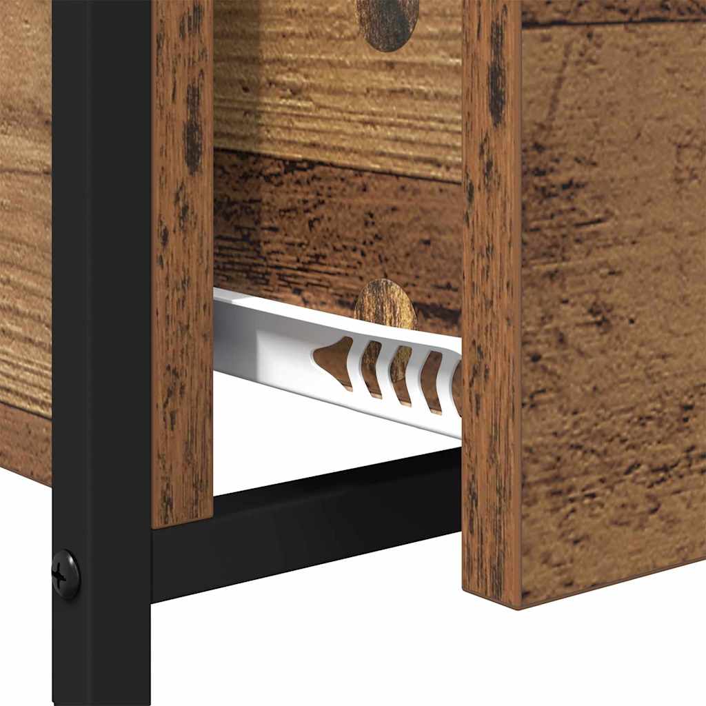 Kaffebord med skuff Gamle tre 70 x 50 x 54.5 cm Konstruert tre