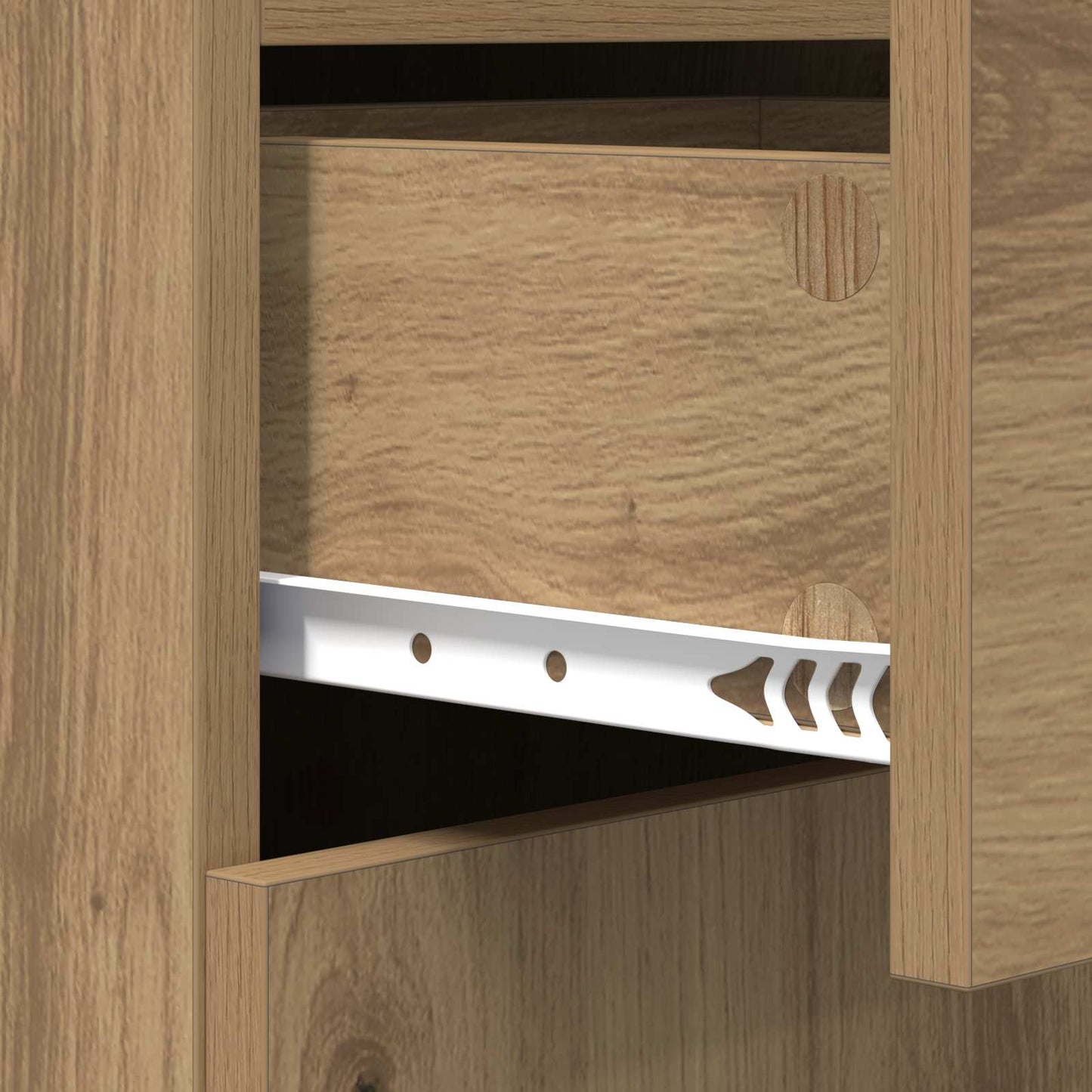 Serviesskap artisan eik 45 x 42,5 x 93 cm Konstruert tre