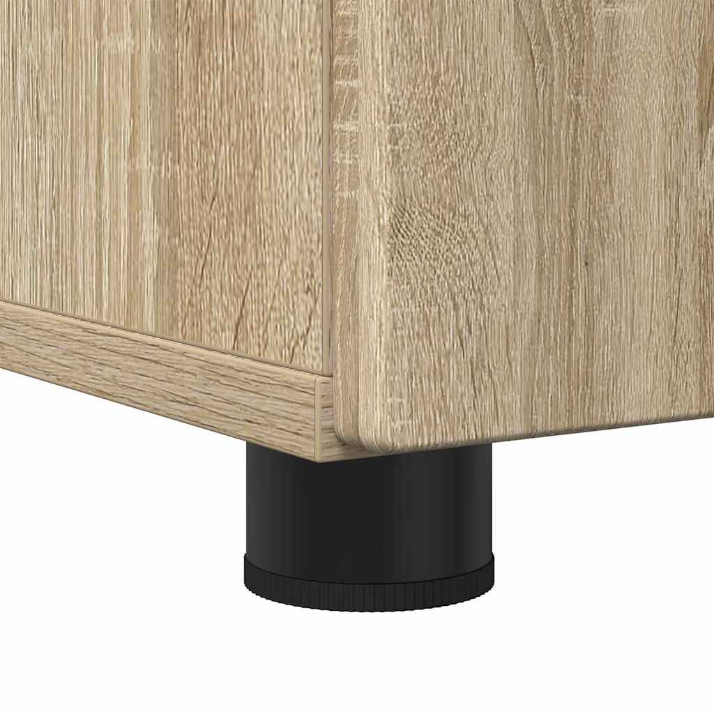 Baderomsskap Sonoma eik 61 x 35 x 64 cm Konstruert tre & Metall