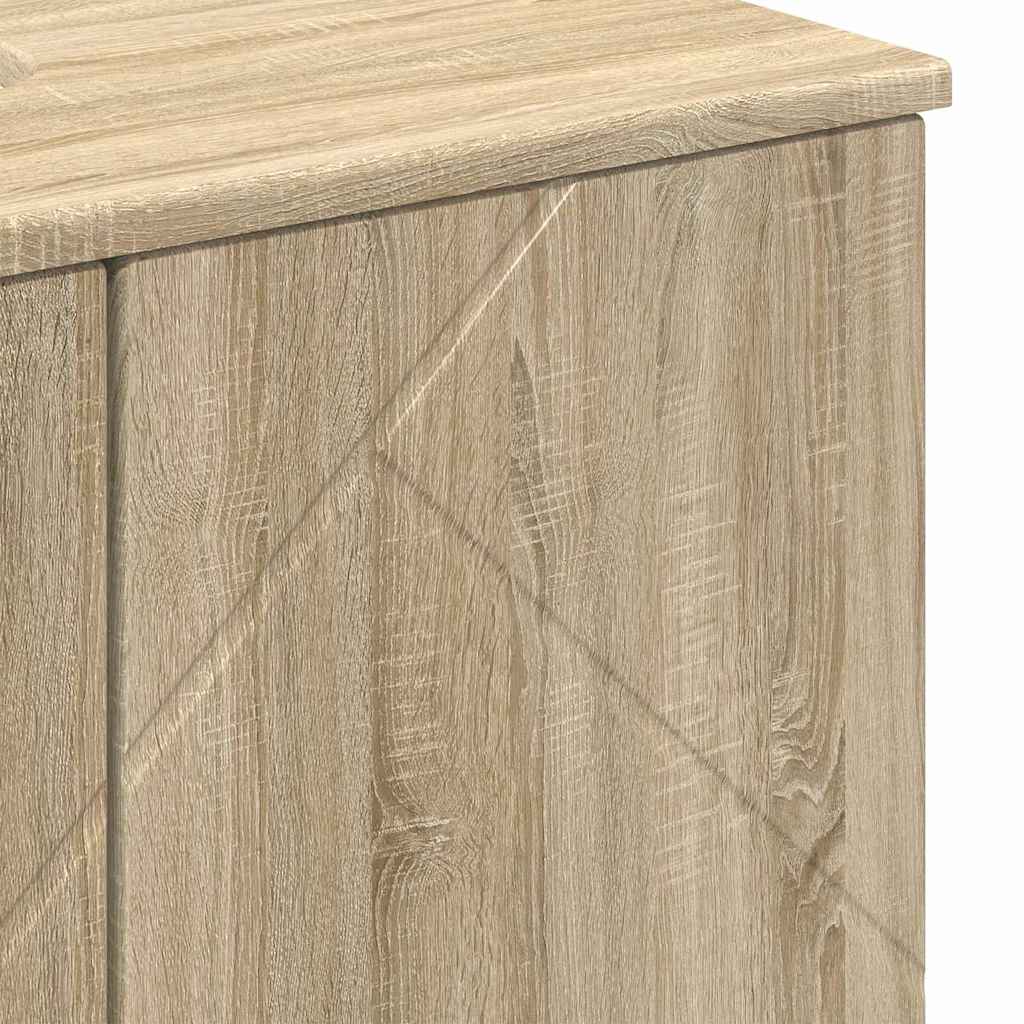 Baderomsskap Sonoma eik 61 x 35 x 64 cm Konstruert tre & Metall