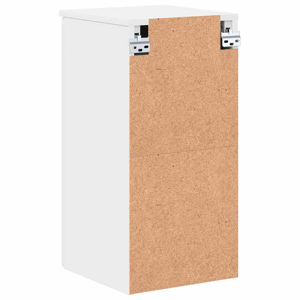 Baderomsskap Hvit 30 x 31,5 x 61 cm Konstruert tre & Metall
