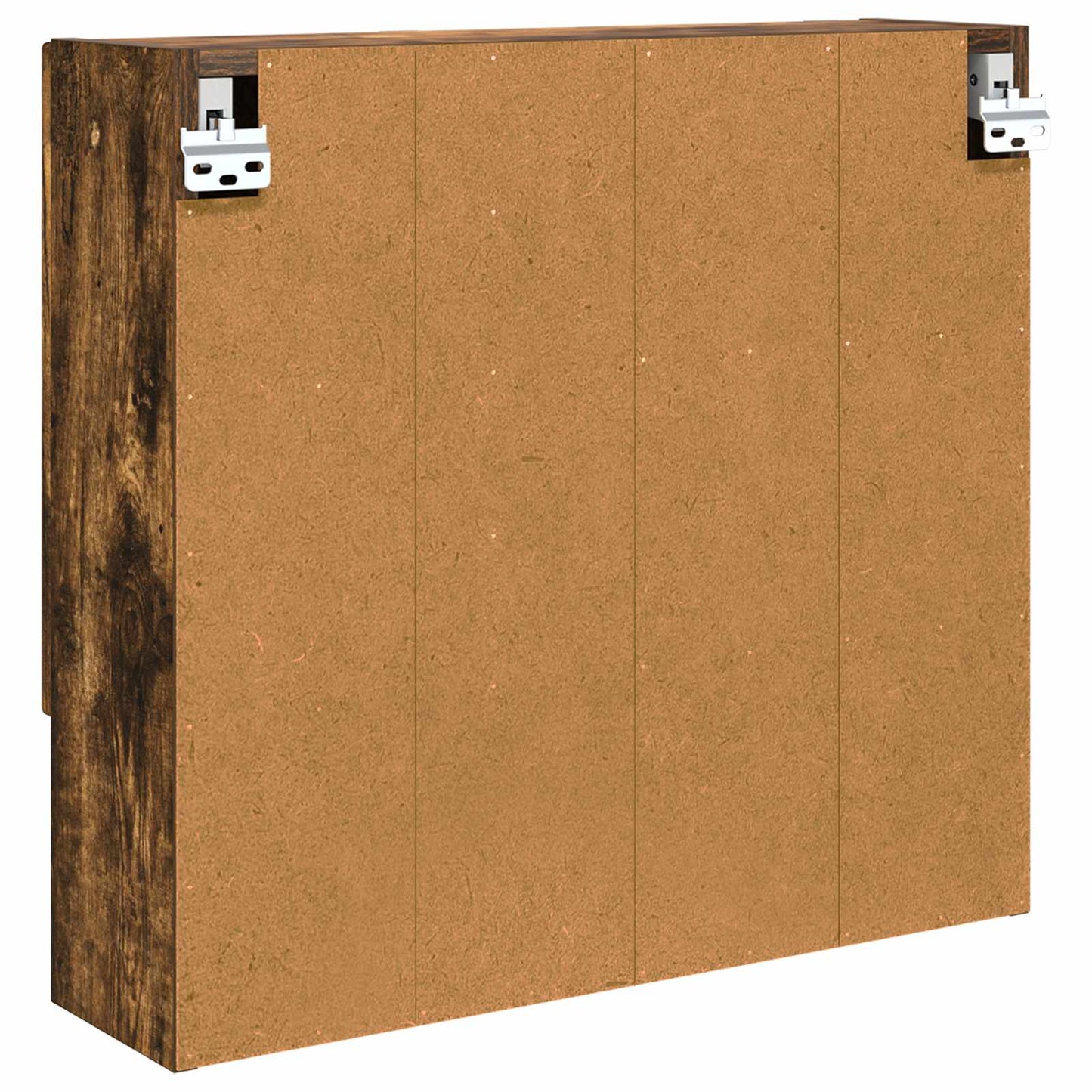 Speilskap Røkt eik 59 x 17 x 55 cm Konstruert tre