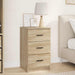 Nattbordskap Sonoma eik 38 x 38 x 66 cm Konstruert tre