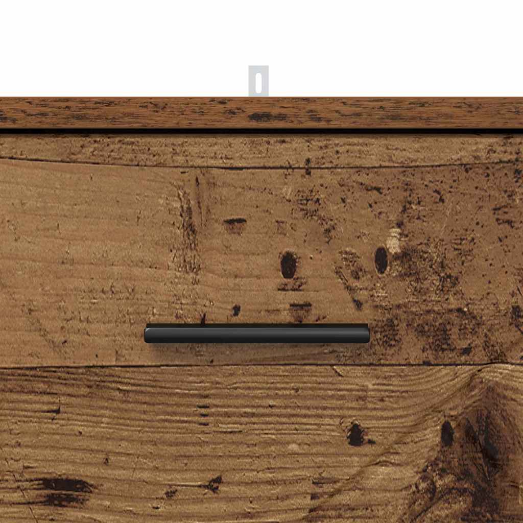 Nattbordskap Gammelt tre 38 x 38 x 66 cm Konstruert tre