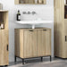 Baderomsvaskeskap Sonoma eik 60,5 x 33,5 x 61 cm Konstruert tre