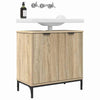 Baderomsvaskeskap Sonoma eik 60,5 x 33,5 x 61 cm Konstruert tre