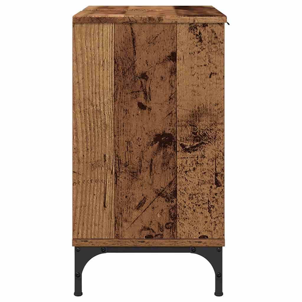 Baderomsvaskeskap Gamle tre 60,5 x 33,5 x 61 cm Konstruert tre
