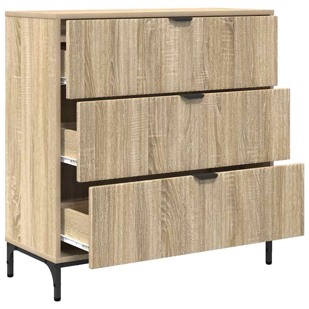 Serviesskap Sonoma eik 79,5 x 33 x 82 cm Konstruert tre