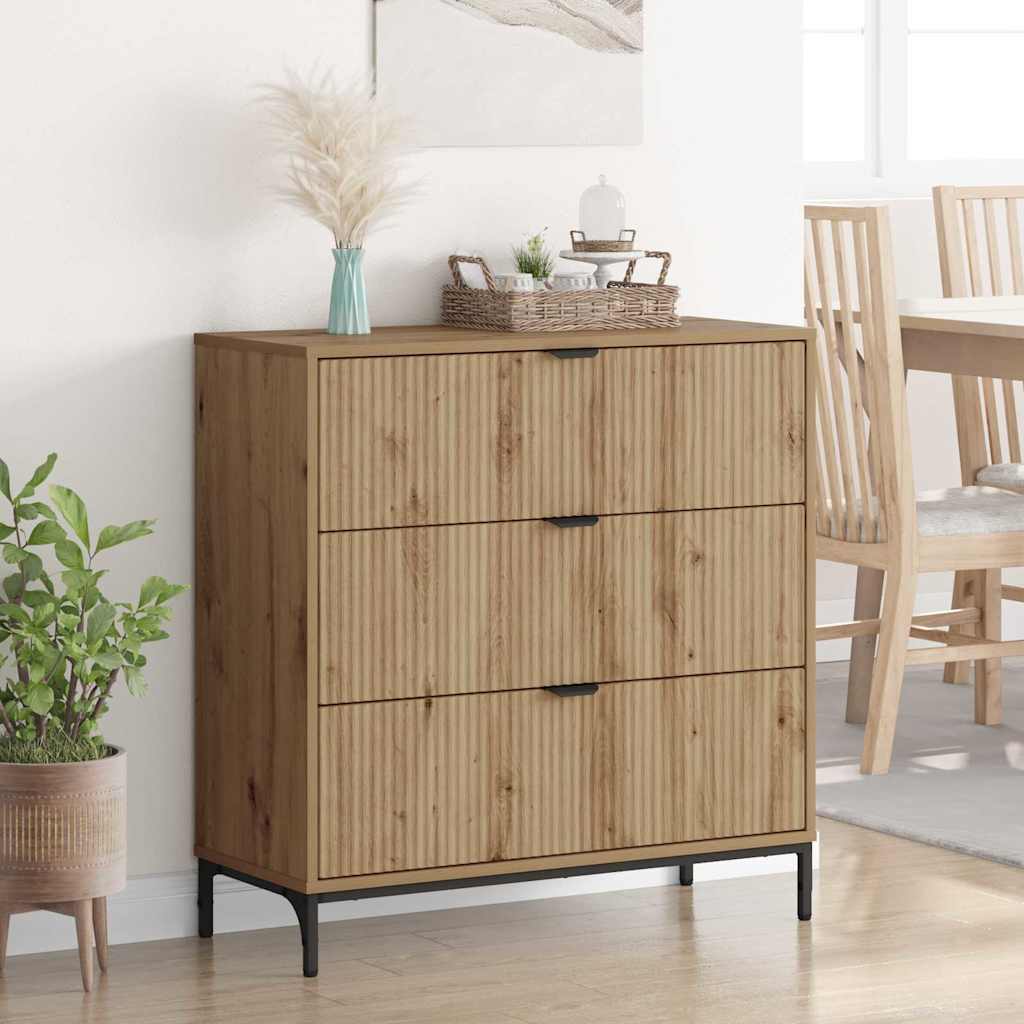 Serviesskap Artisan Eik 79,5 x 33 x 82 cm Konstruert tre