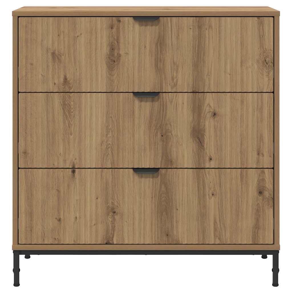Serviesskap Artisan Eik 79,5 x 33 x 82 cm Konstruert tre