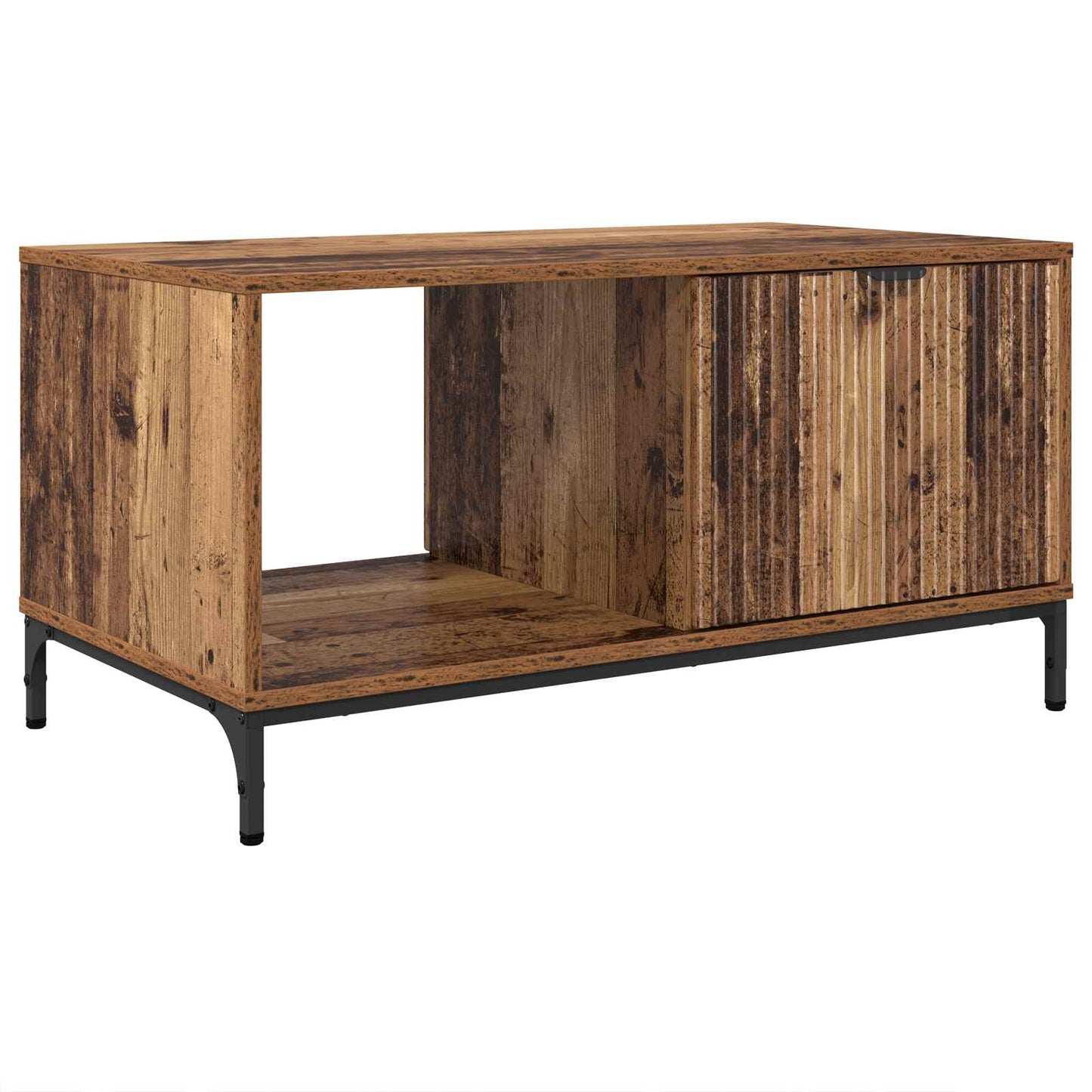 Kaffebord med skuff Gammelt tre 90 x 49 x 46 cm Konstruert tre